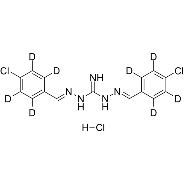 Robenidine-d8 hydrochloride (Robenidine d8 hydrochloride) 1173097-77-2